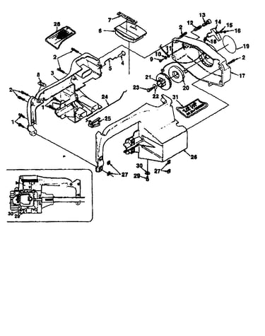 Engine housing
