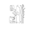 Maytag MSD2748DRQ freezer outer door diagram