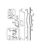Freezer outer door