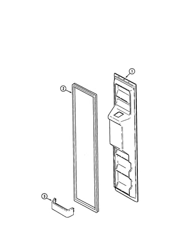 Freezer inner door