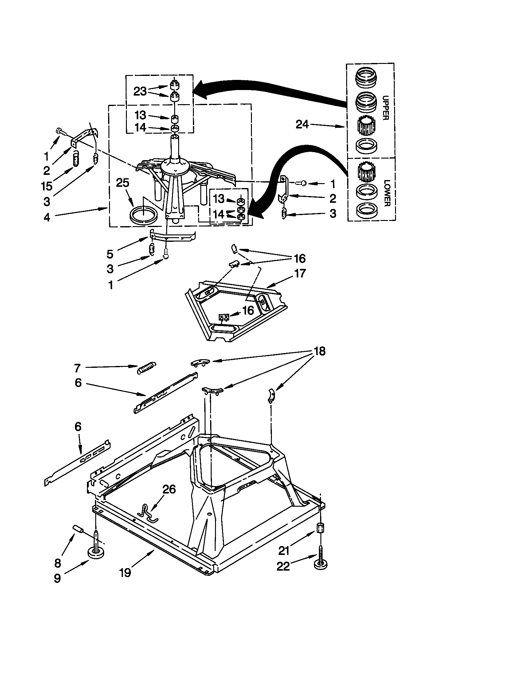 Machine base