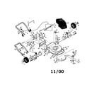Craftsman 917378310 rotary lawnmower diagram