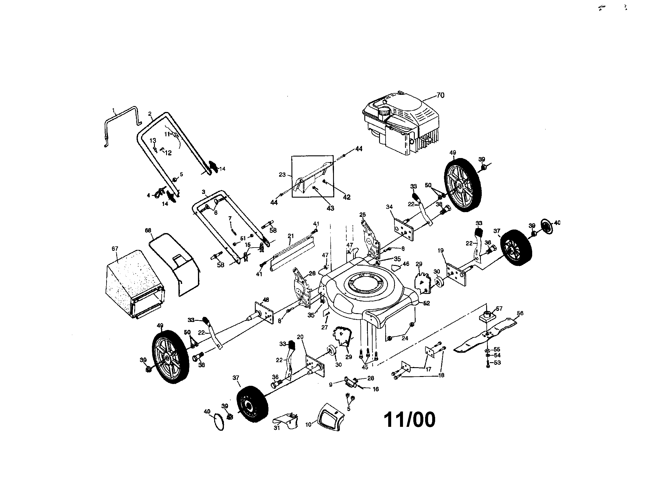 Craftsman rotary lawn