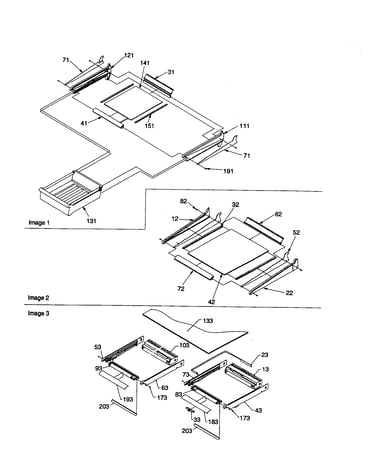 Shelving and crisper frame
