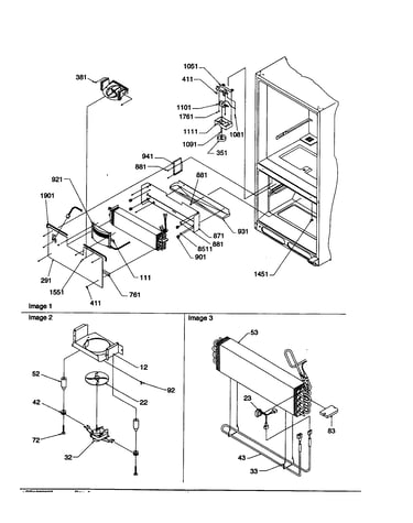 Evaporator/freezer control assembly