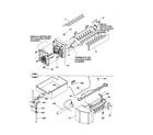 Amana BX21VE-P1325014WB icemaker assembly diagram