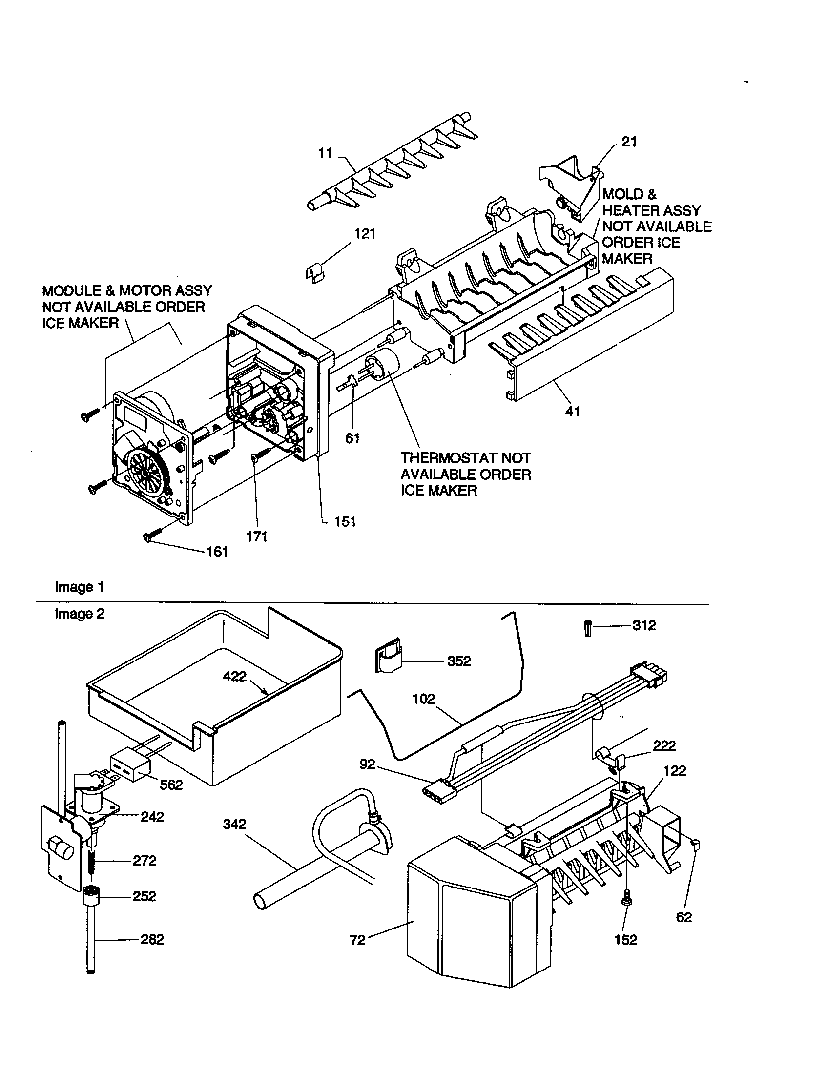Icemaker assembly