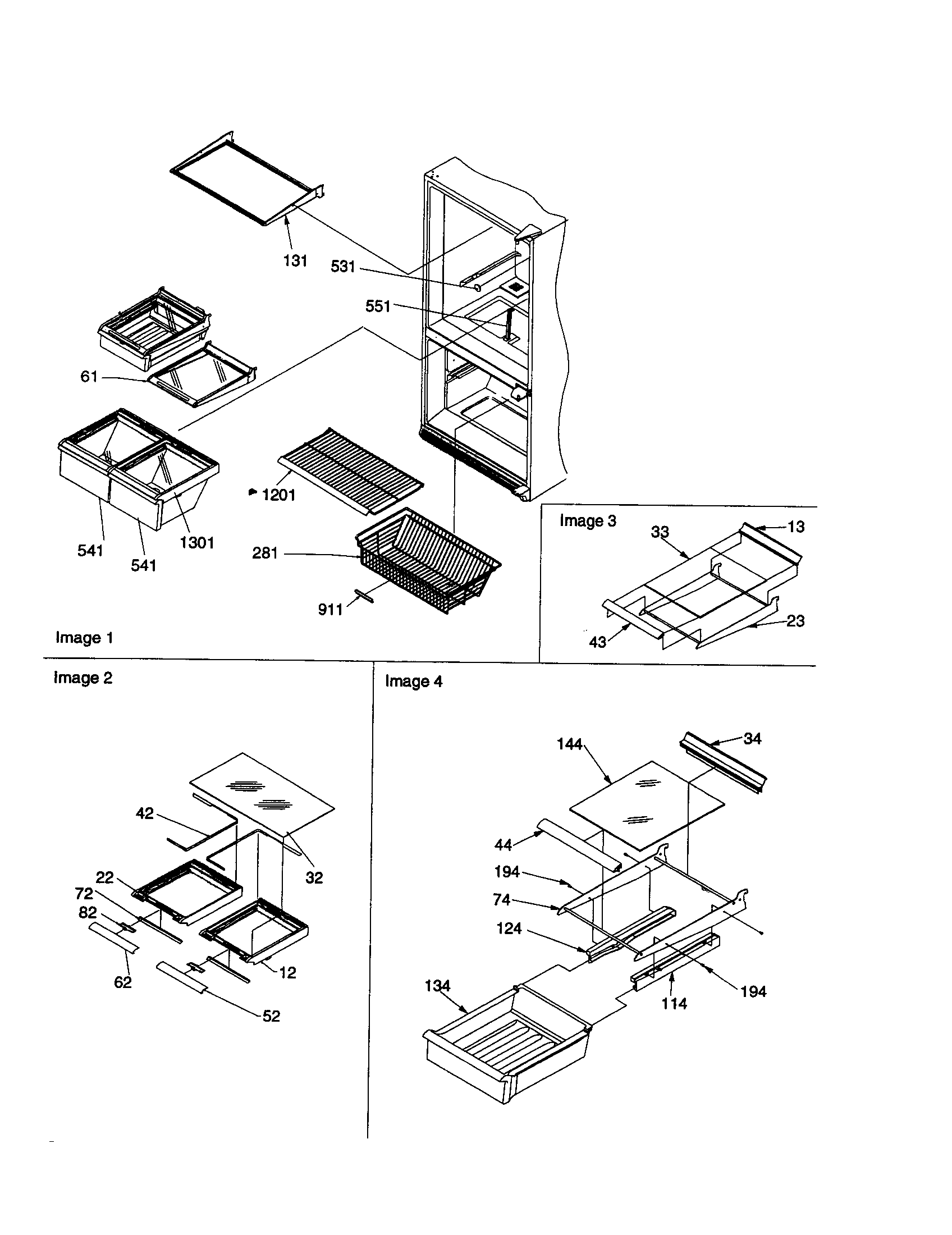 Shelving assembly