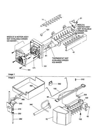 Ice maker assembly