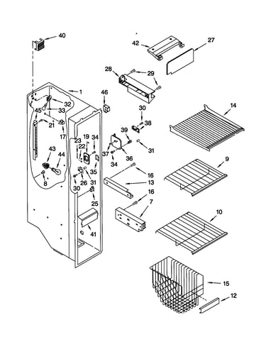 Freezer liner
