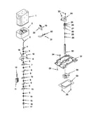 Motor and ice container