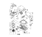 Kenmore 11627085791 vacuum cleaner diagram