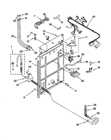 Rear panel