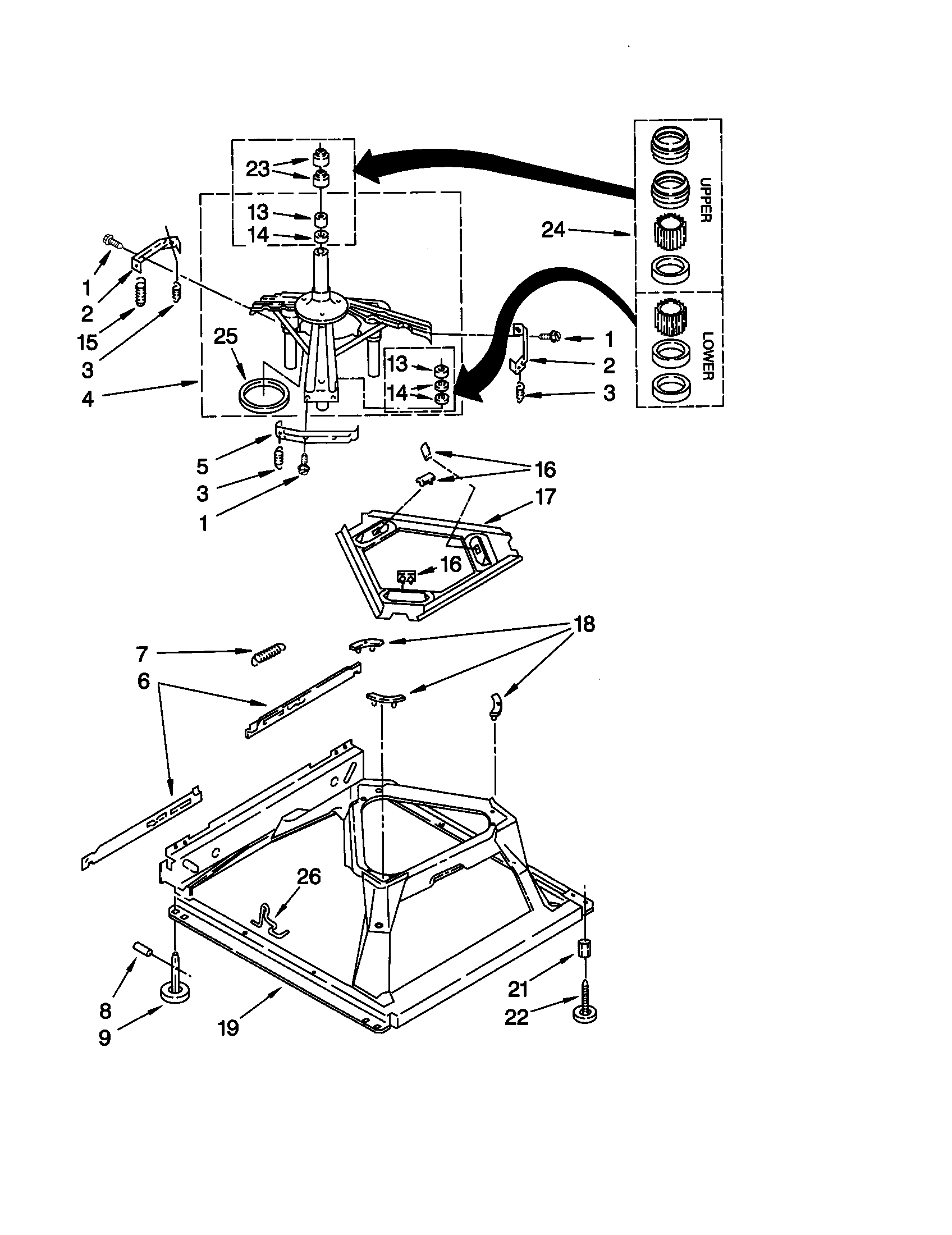 Machine base