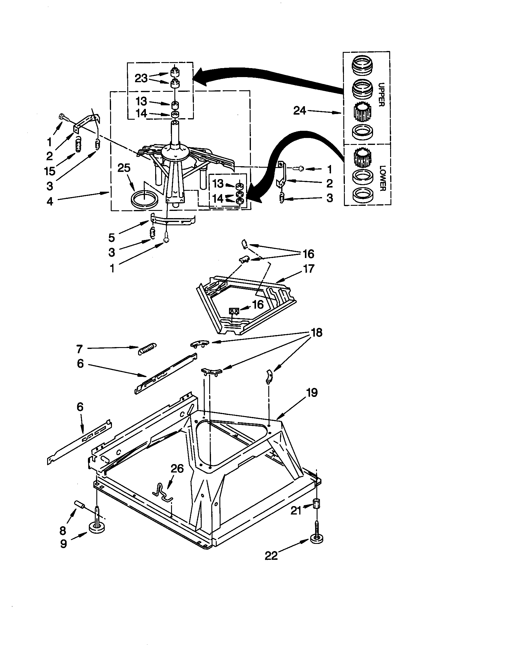 Machine base