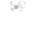 GMC GUPS050-2 blower assembly diagram
