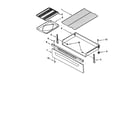 Kenmore 66595788000 drawer diagram