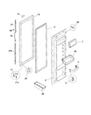 Refrigerator door