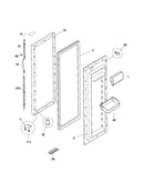 Refrigerator door