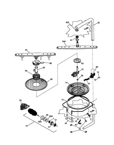 Motor and pump