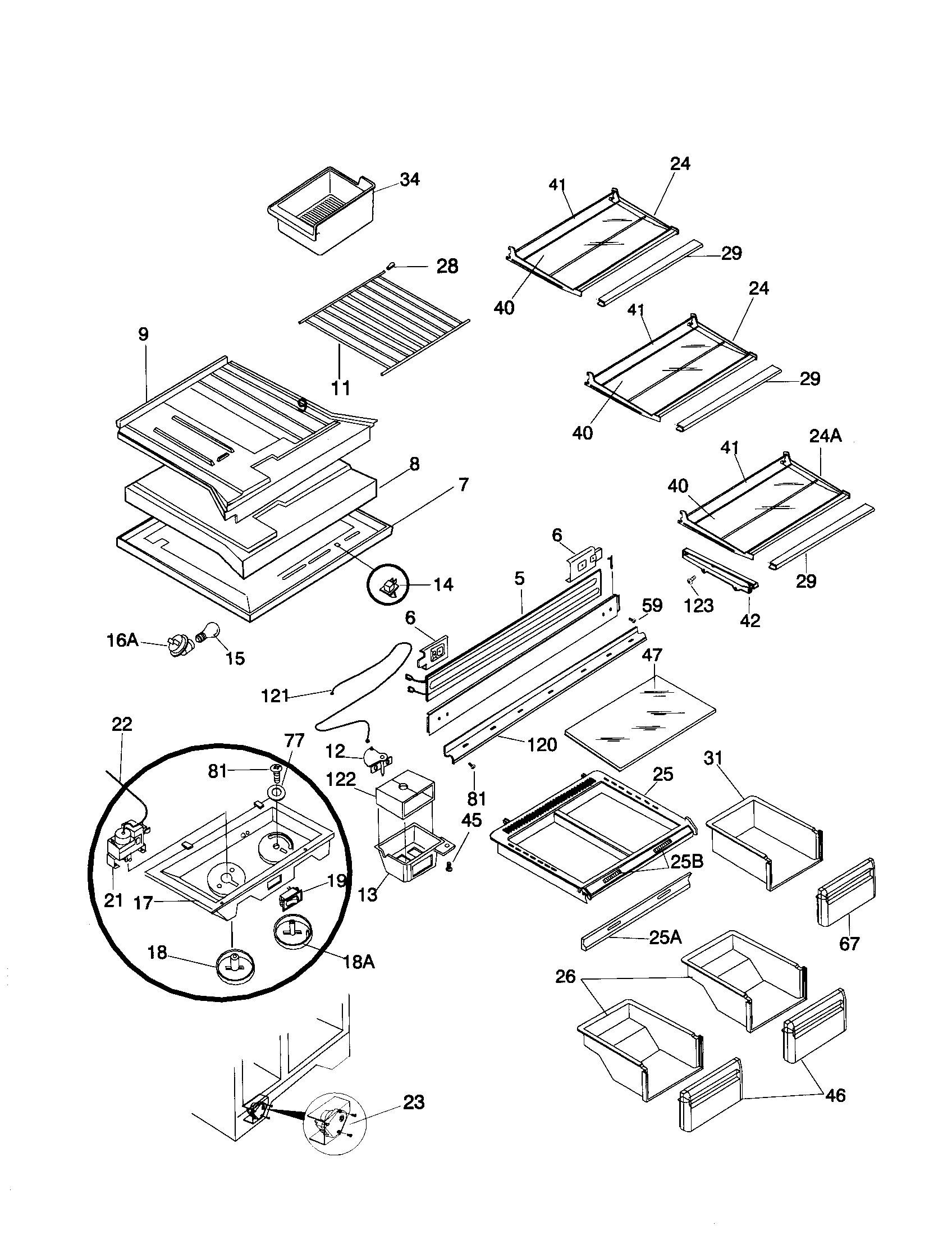 Shelves