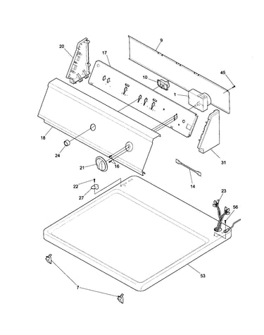 Controls/top panel