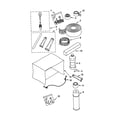 Whirlpool ACE244XK0 optional parts (not included) diagram