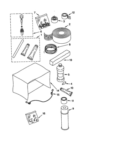 Optional parts (not included)