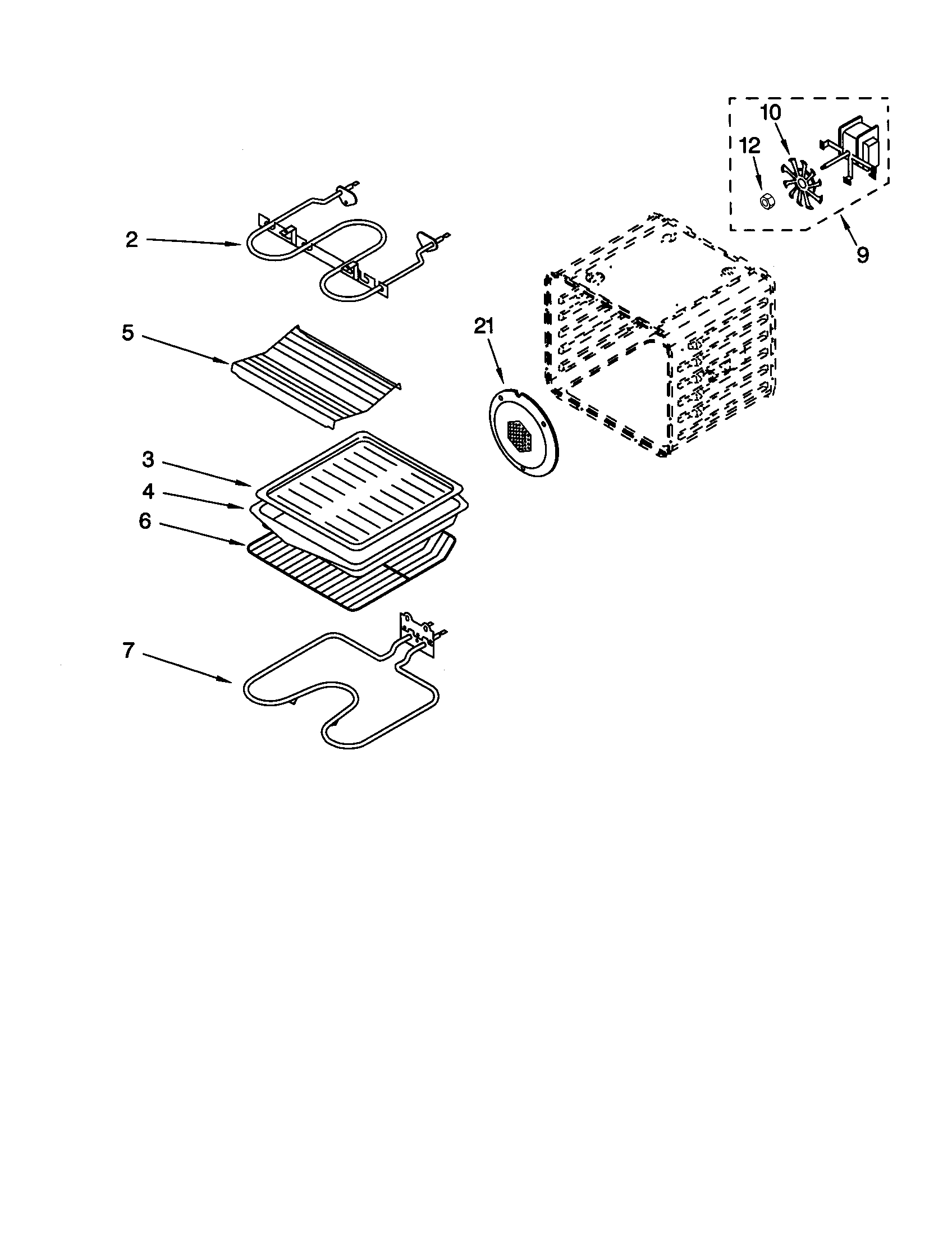 Internal oven