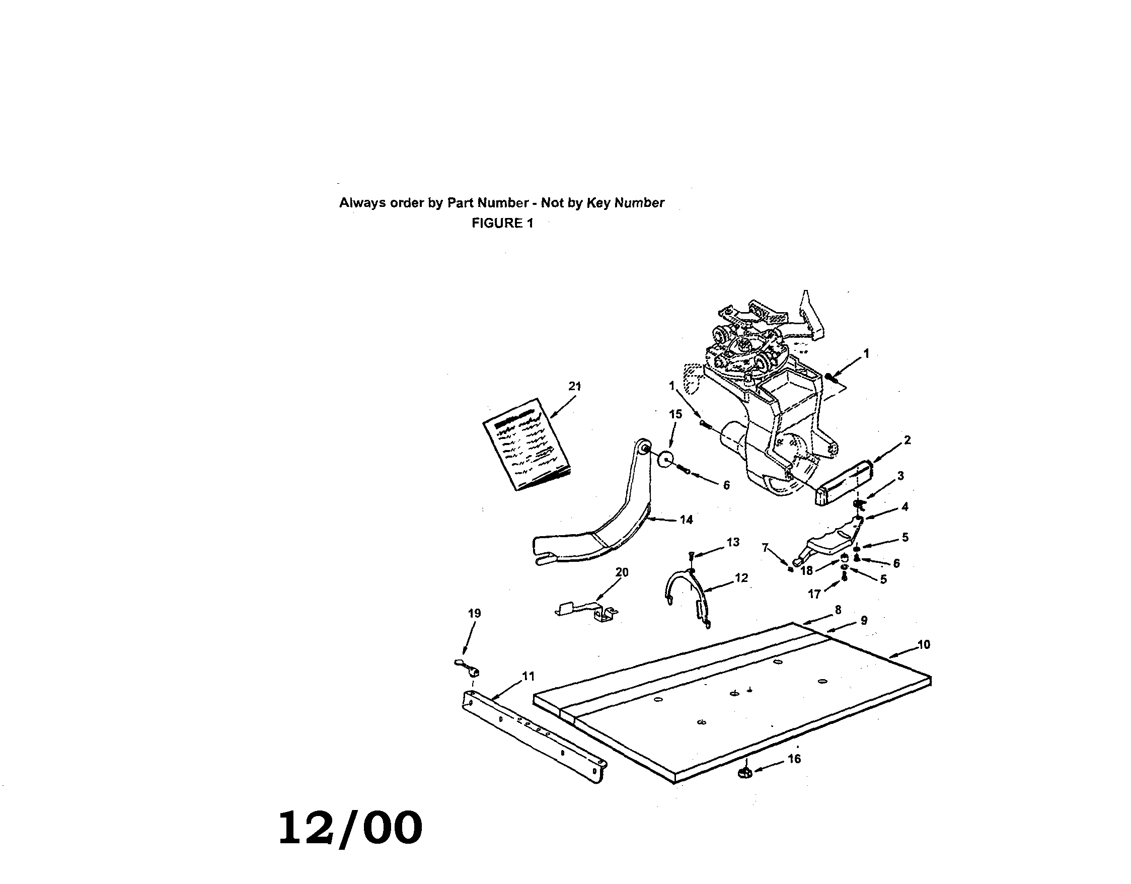 Guard kit 509344/45 table/handle
