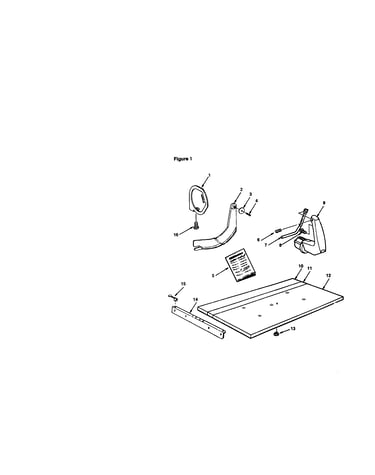 Guard kit 509346 / table/handle