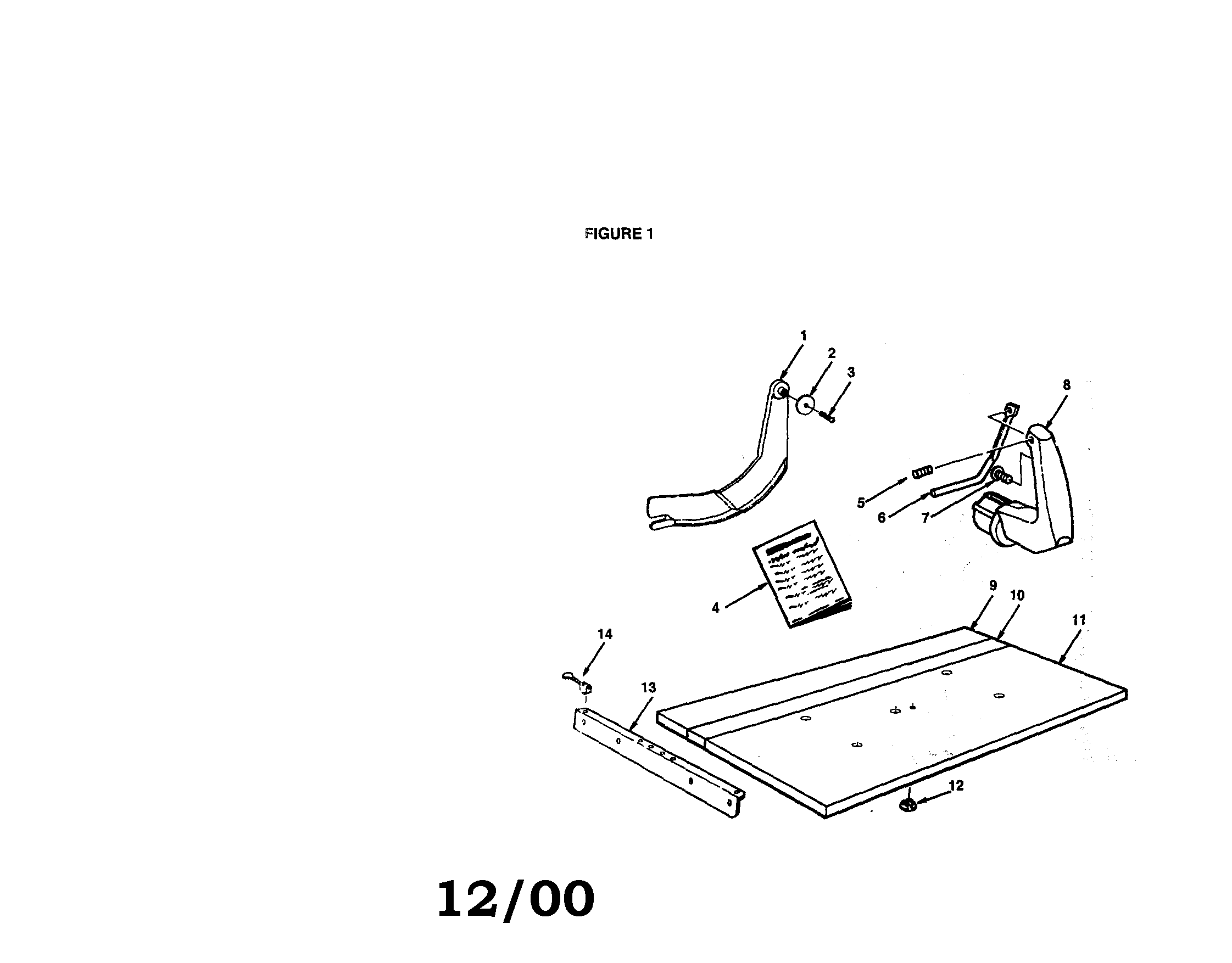 Guard kit 509347 /table handle