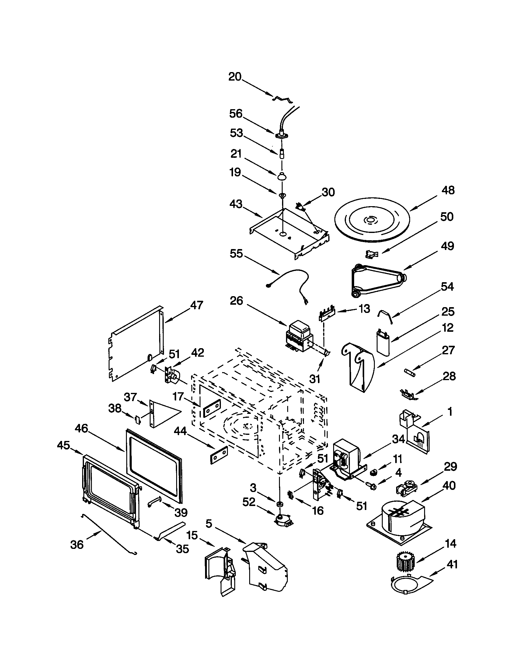 Cabinet and stirrer