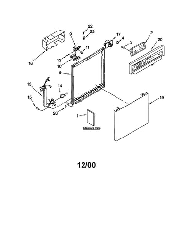 Frame and console