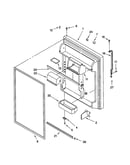 Refrigerator door