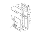 Whirlpool ET18CKXHB01 door diagram