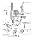 Motor and bag cover