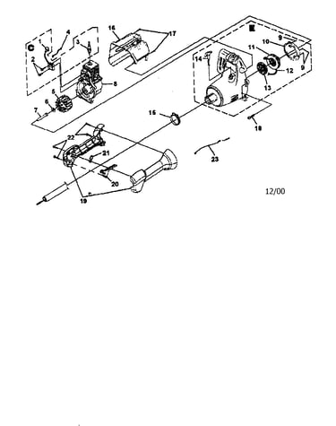 Ignition rotor starter