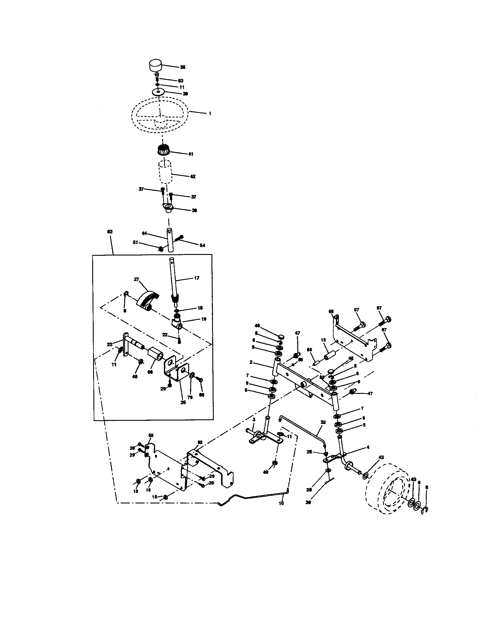 Steering assembly
