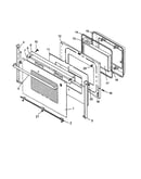 Oven door
