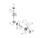 Kenmore 11020432991 brake/clutch/gearcase/motor/pump diagram