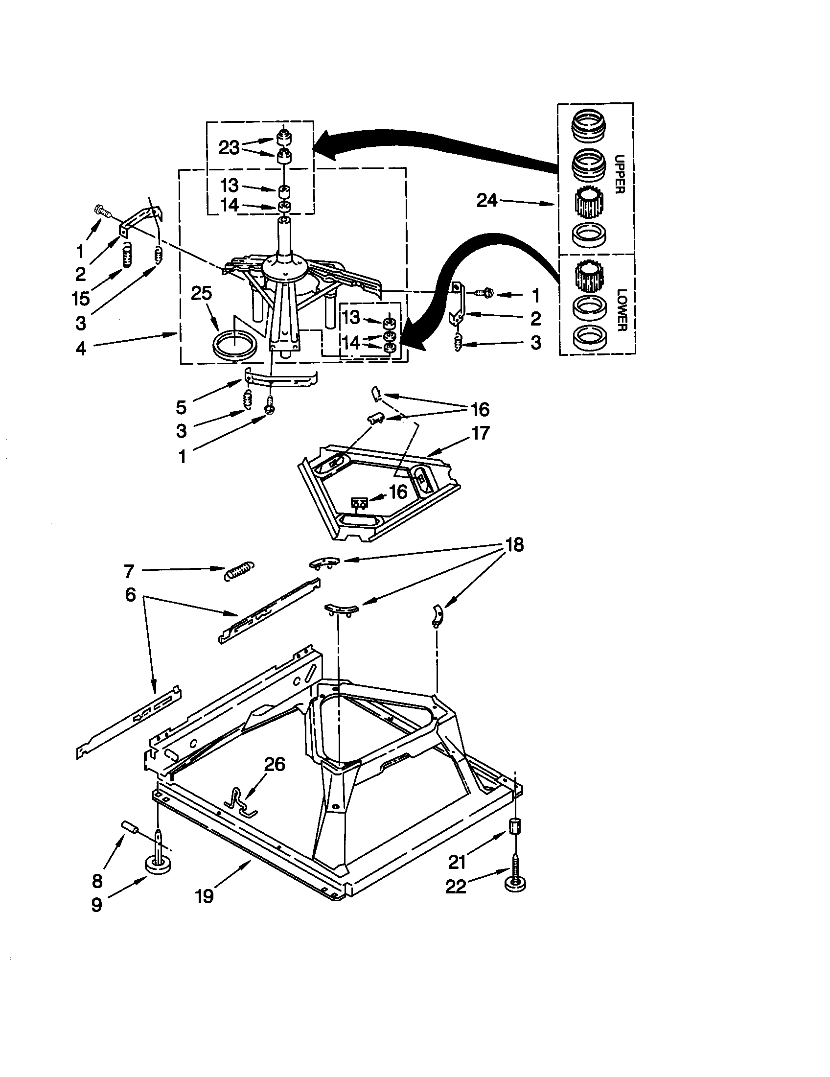 Machine base