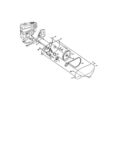 Belt guard and pulley