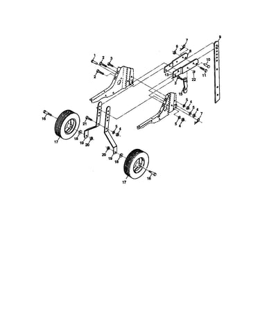 Wheel and depth stake
