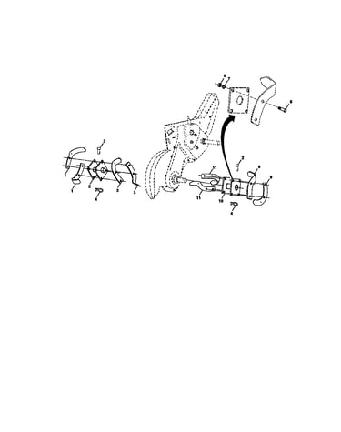 Tine assembly