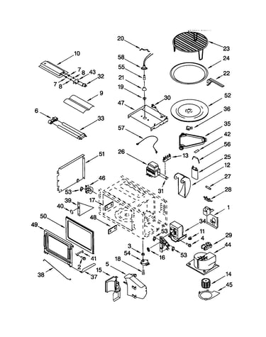 Cabinet and stirrer