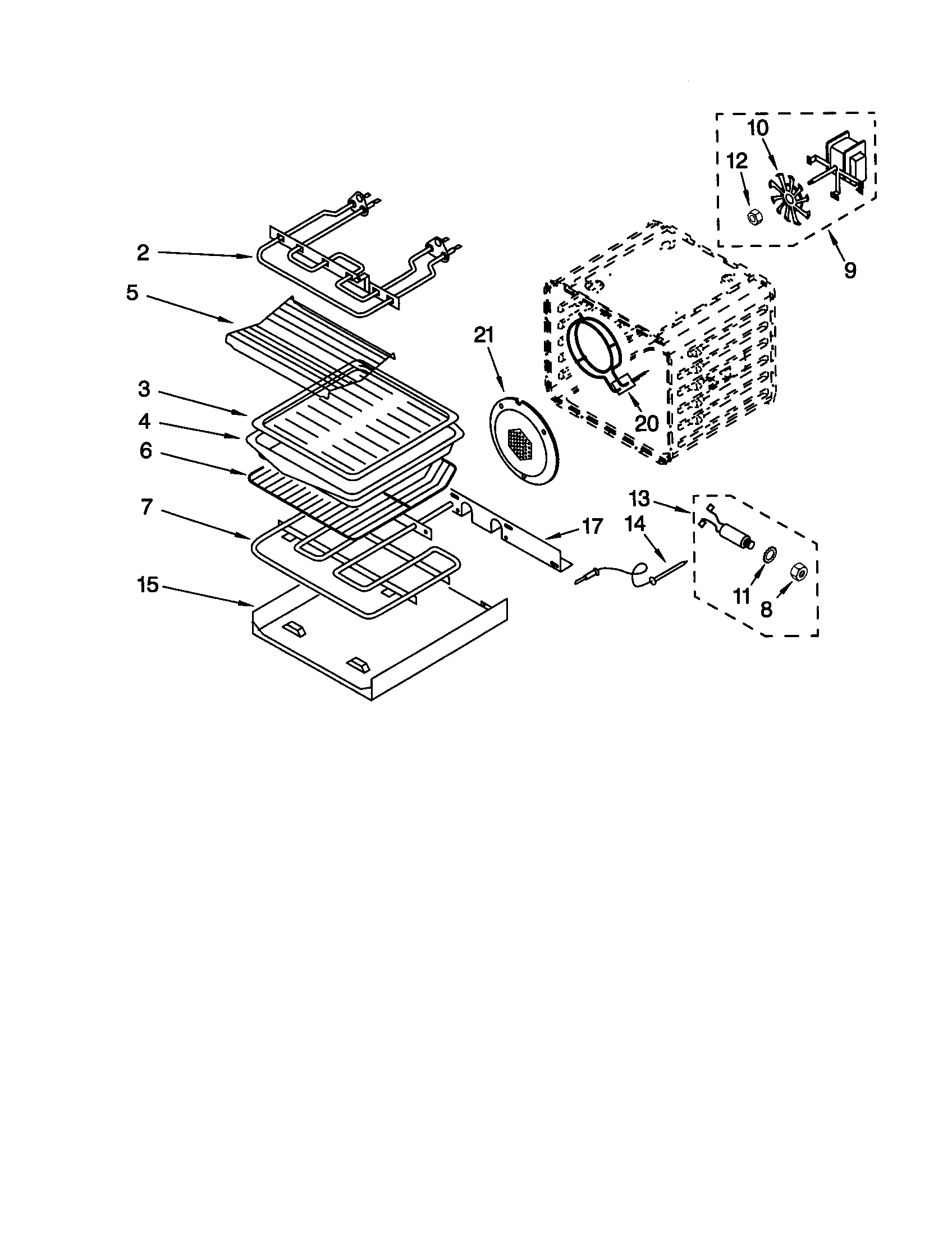 Internal oven