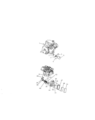 Carburetor/oil filter
