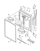 Refrigerator door