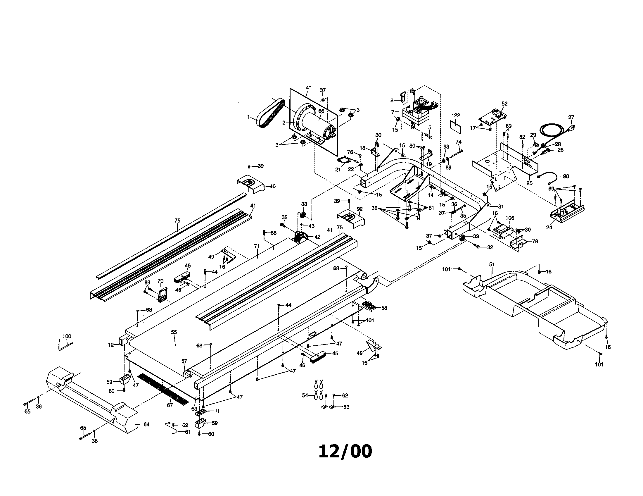 WALKING AND MOTOR BELTS